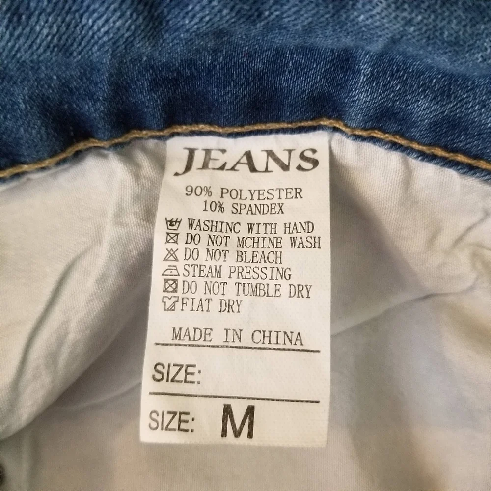 CJB Distressed Men's Skinny Jeans